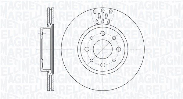 MAGNETI MARELLI Jarrulevy 361302040234